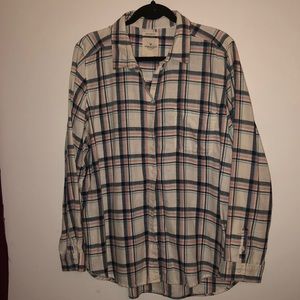 American Eagle Boyfriend flannel